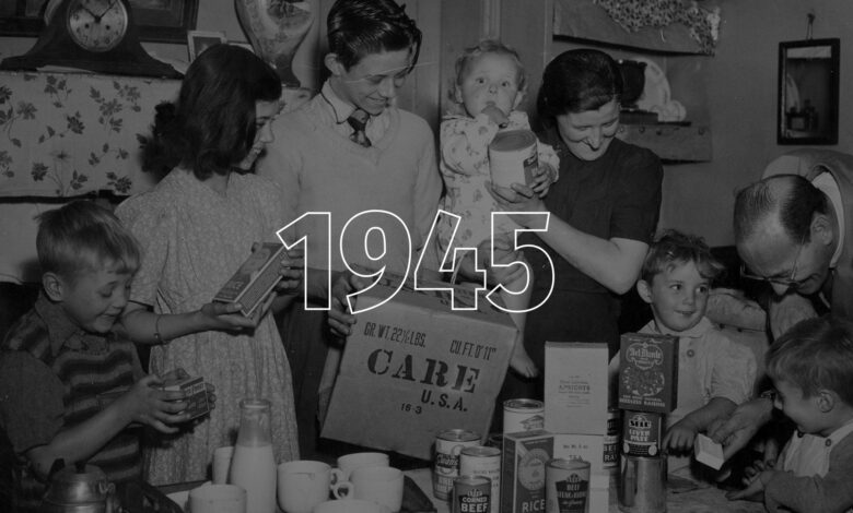 History of CARE – World War II CARE Package Response