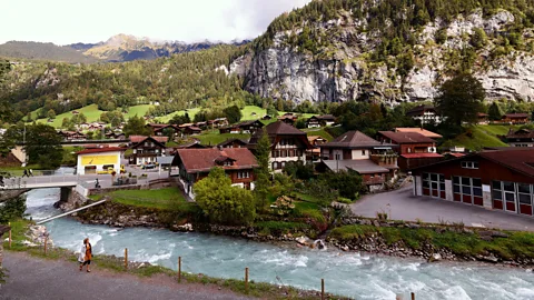 Getty Images Social and family life are prioritised in Switzerland, which can lead to a slower pace of life (Credit: Getty Images)