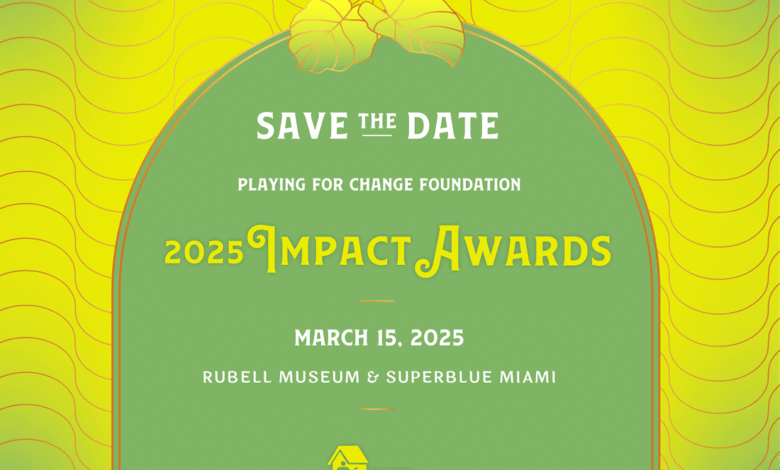 Playing For Change Foundation Impact Awards in Miami to Feature Juanes, Anitta & Marley Family Playing For Change Foundation Impact Awards in Miami to Feature Juanes, Anitta & Marley Family