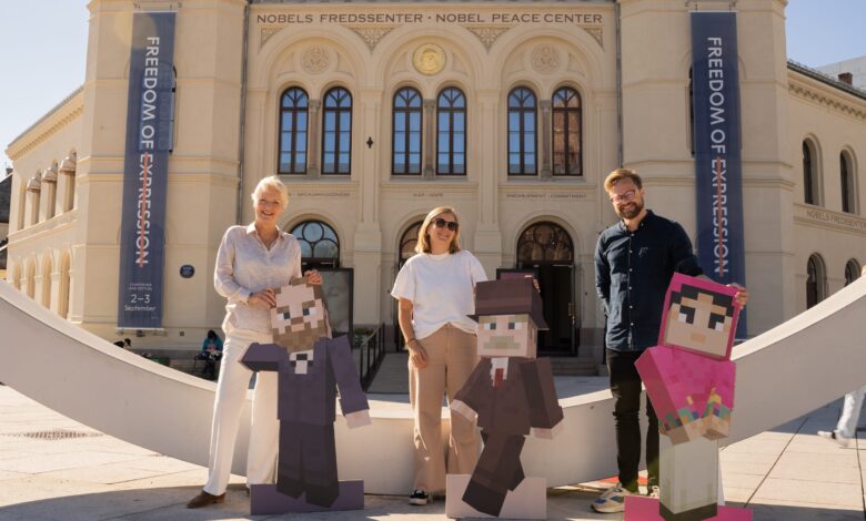 Nobel Peace Prize laureates featured in new Minecraft game Nobel Peace Prize laureates featured in new Minecraft game