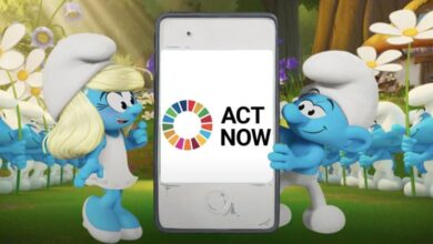 Smurf your voice: Global campaign urges everyone to speak up for a better future