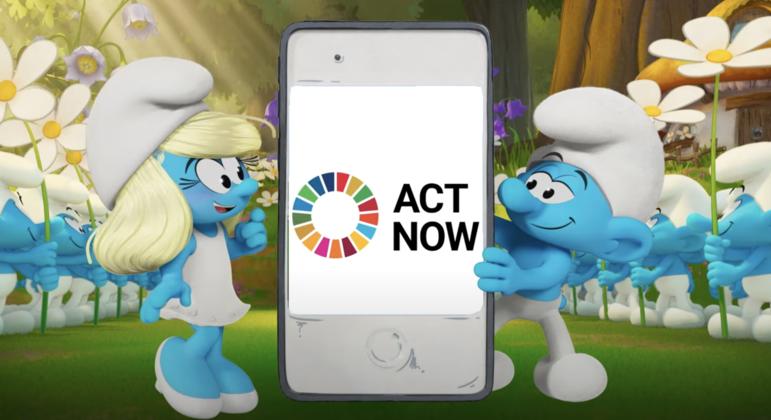 Smurf your voice: Global campaign urges everyone to speak up for a better future Smurf your voice: Global campaign urges everyone to speak up for a better future