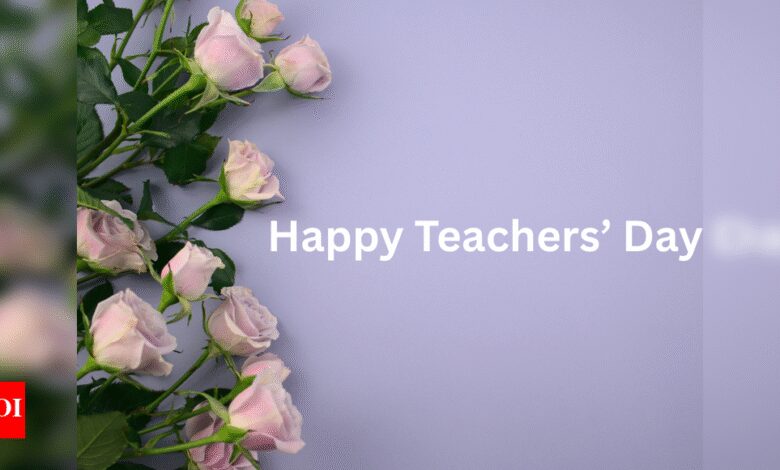 Teachers Day Wishes & Quotes: 75+ Happy Teachers Day Messages, Greetings, Wishes and Quotes for 2025 | Teachers Day Wishes & Quotes: 75+ Happy Teachers Day Messages, Greetings, Wishes and Quotes for 2025 |