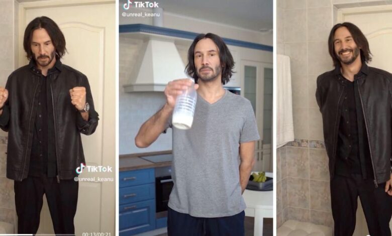 Deepfake Keanu Reeves TikTok account is an impressive dupe Deepfake Keanu Reeves TikTok account is an impressive dupe