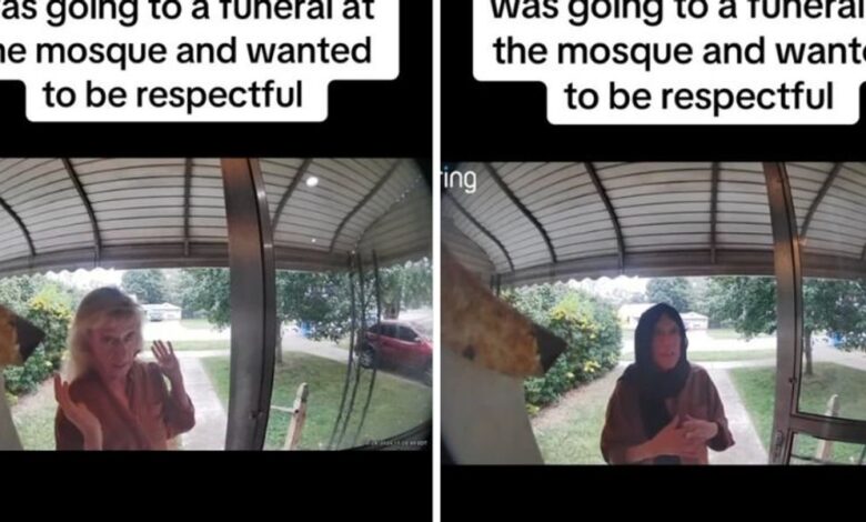 Woman has surprised response when asking neighbor about Muslim funeral customs Woman has surprised response when asking neighbor about Muslim funeral customs